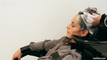 Messy Fun In The Hair Salon - Cam 2 Screencap 10 on www.sinx.com
