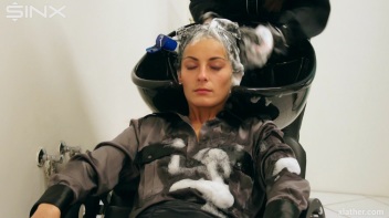 Messy Fun In The Hair Salon - Cam 2 Screencap 20 on www.sinx.com