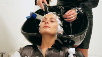 Messy Fun In The Hair Salon - Cam 2 Screencap 27 on www.sinx.com