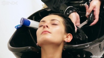 Messy Fun In The Hair Salon - Cam 2 Screencap 35 on www.sinx.com