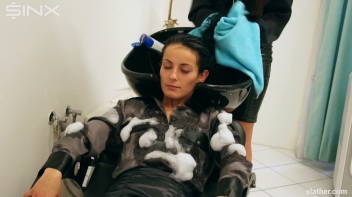 Messy Fun In The Hair Salon - Cam 2 Screencap 41 on www.sinx.com