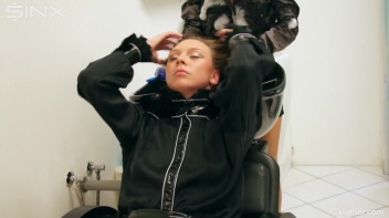 Messy Fun In The Hair Salon - Cam 2 Screencap 45 on www.sinx.com