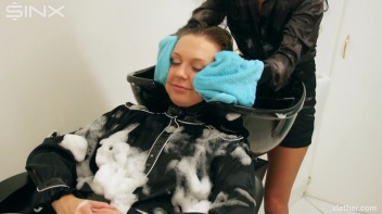 Messy Fun In The Hair Salon - Cam 2 Screencap 73 on www.sinx.com