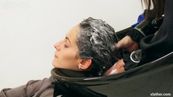 Messy Fun In The Hair Salon - Cam 2 Screencap 8 on www.sinx.com