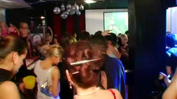 Porno Pop Party Part 2 - Shower Cam Screencap 2 on www.sinx.com