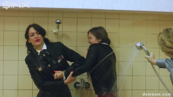 Naughty Schoolgirls Get Drenched By Their Teacher - Cam 1 Screencap 8 on www.sinx.com