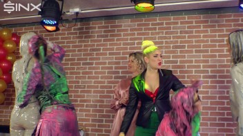 Teammates Cover Each Other In Plaster And Goo Screencap 64 on www.sinx.com