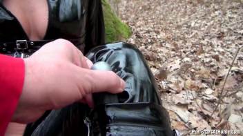 Fetish Freak Piss Dominated In The Woods Screencap 28 on www.sinx.com