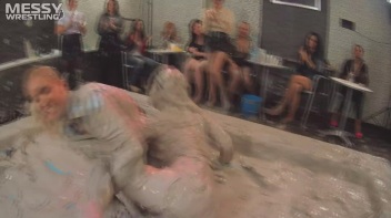 Messy Wrestling Extra: Pony-Tailed Power Session In Mud Covers Them All In Crud! 4 Fights! Action-Cam Only! Screencap 93 on www.sinx.com