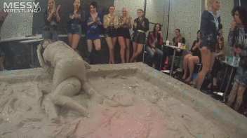 Messy Wrestling Extra: Pony-Tailed Power Session In Mud Covers Them All In Crud! 4 Fights! Action-Cam Only! Screencap 20 on www.sinx.com