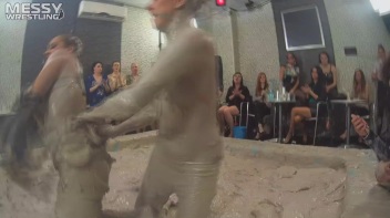 Messy Wrestling Extra: Pony-Tailed Power Session In Mud Covers Them All In Crud! 4 Fights! Action-Cam Only! Screencap 24 on www.sinx.com