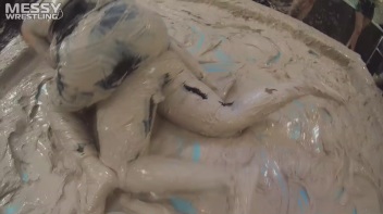 Messy Wrestling Extra: Pony-Tailed Power Session In Mud Covers Them All In Crud! 4 Fights! Action-Cam Only! Screencap 58 on www.sinx.com