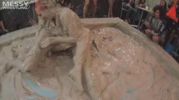 Messy Wrestling Extra: Pony-Tailed Power Session In Mud Covers Them All In Crud! 4 Fights! Action-Cam Only! Screencap 62 on www.sinx.com