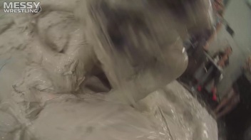 Messy Wrestling Extra: Pony-Tailed Power Session In Mud Covers Them All In Crud! 4 Fights! Action-Cam Only! Screencap 67 on www.sinx.com