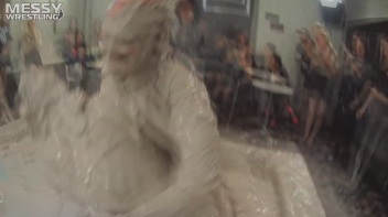 Messy Wrestling Extra: Pony-Tailed Power Session In Mud Covers Them All In Crud! 4 Fights! Action-Cam Only! Screencap 74 on www.sinx.com
