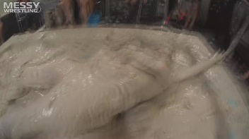 Messy Wrestling Extra: Pony-Tailed Power Session In Mud Covers Them All In Crud! 4 Fights! Action-Cam Only! Screencap 77 on www.sinx.com
