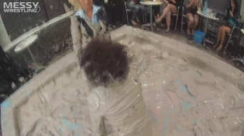Messy Wrestling Extra: Pony-Tailed Power Session In Mud Covers Them All In Crud! 4 Fights! Action-Cam Only! Screencap 81 on www.sinx.com