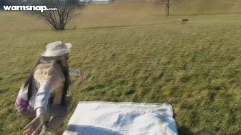 Fur Freak Makes A Mess Of Herself In Public Screencap 2 on www.sinx.com