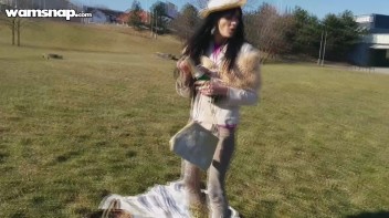 Fur Freak Makes A Mess Of Herself In Public Screencap 47 on www.sinx.com