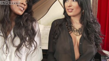 Welcome 2 Sindrive, Anissa Kate!!! Leather-Clad Bums Anissa & Kiki In "Watch Out, We're Glad To Be Mad!" Screencap 12 on www.sinx.com
