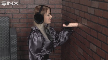 Satin Wearing Hottie Drenched In Monster Fake Cumshots Screencap 9 on www.sinx.com