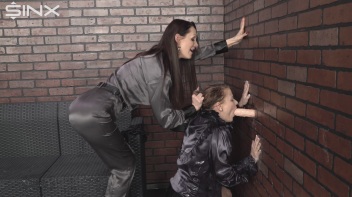 Satin Wearing Hottie Drenched In Monster Fake Cumshots Screencap 101 on www.sinx.com