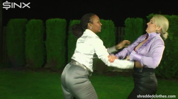 Catfighting And Clothes Shredding Brawl Screencap 11 on www.sinx.com