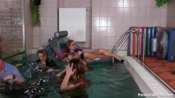 Wet MILF Hos In Ripped Hose Part 2 Screencap 27 on www.sinx.com