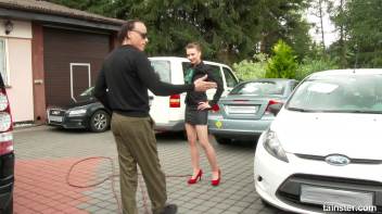 Fucked hard in the back of a car Screencap 12 on www.sinx.com