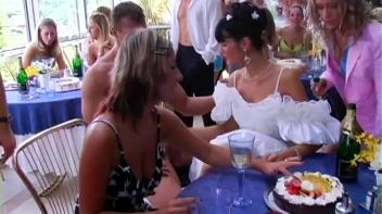 Wedding Celebration Part 2 - Cam 1 Screencap 34 on www.sinx.com