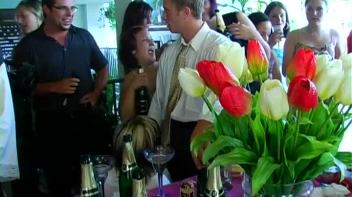 Wedding Celebration Part 2 - Cam 1 Screencap 8 on www.sinx.com