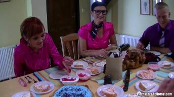 Dirty Dinner Party Part 1 Screencap 17 on www.sinx.com
