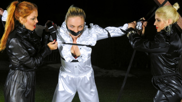 Latest deal - Hot Blonde's Strung Up In Her Shredded Clothes And Suffering - 2