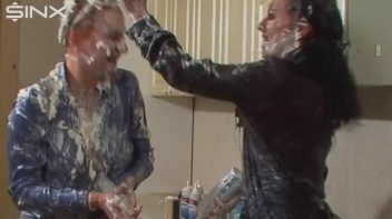 Whipped Cream Fight In The Kitchen Screencap 57 on www.sinx.com