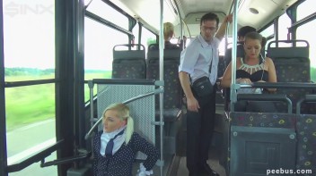 Blonde Schoolgirl Hides From Ticket Inspector And Pays The Price Screencap 6 on www.sinx.com