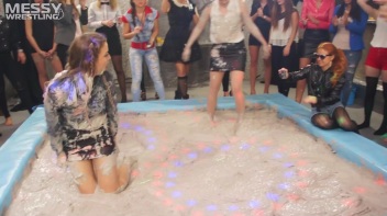 Messy Wrestling: Hittin' It Hard In The Mud - No Stopping Till There's Not A Dry Spot Left! Screencap 14 on www.sinx.com