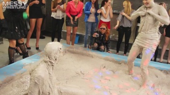 Messy Wrestling: Hittin' It Hard In The Mud - No Stopping Till There's Not A Dry Spot Left! Screencap 36 on www.sinx.com