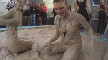 Messy Wrestling: Hittin' It Hard In The Mud - No Stopping Till There's Not A Dry Spot Left! Screencap 46 on www.sinx.com
