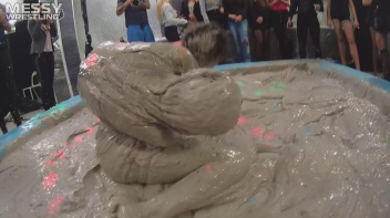 Messy Wrestling: Hittin' It Hard In The Mud - No Stopping Till There's Not A Dry Spot Left! Screencap 51 on www.sinx.com