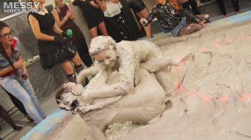Messy Wrestling: Hittin' It Hard In The Mud - No Stopping Till There's Not A Dry Spot Left! Screencap 57 on www.sinx.com