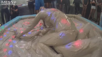 Messy Wrestling: Hittin' It Hard In The Mud - No Stopping Till There's Not A Dry Spot Left! Screencap 73 on www.sinx.com