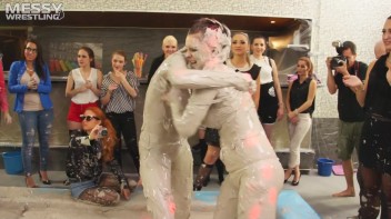 Messy Wrestling: Hittin' It Hard In The Mud - No Stopping Till There's Not A Dry Spot Left! Screencap 74 on www.sinx.com