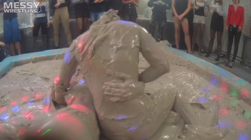 Messy Wrestling: Hittin' It Hard In The Mud - No Stopping Till There's Not A Dry Spot Left! Screencap 81 on www.sinx.com