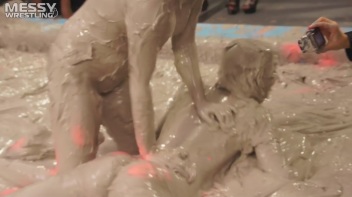 Messy Wrestling: Hittin' It Hard In The Mud - No Stopping Till There's Not A Dry Spot Left! Screencap 83 on www.sinx.com