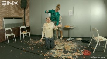 Lady boss is a mess after being egged Screencap 28 on www.sinx.com