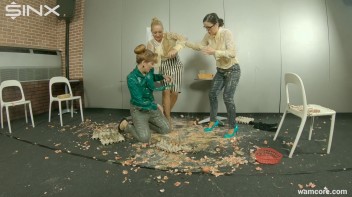 Lady boss is a mess after being egged Screencap 36 on www.sinx.com
