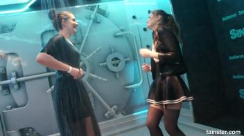 Dripping wet lesbian amateurs Screencap 18 on www.sinx.com