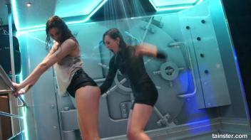 Dripping wet lesbian amateurs Screencap 38 on www.sinx.com