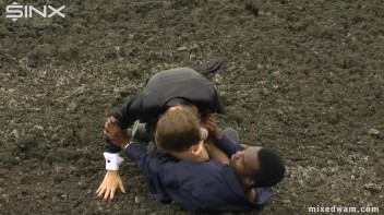 Muddy Mixed Wrestling For Arguing Couple - Cam 1 Screencap 16 on www.sinx.com