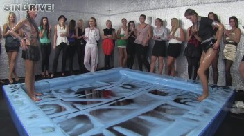 Oily Wrestling: El Storm vs. Viktoria Screencap 38 on www.sinx.com